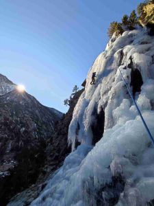Curso escalada en hielo, Cavallers.